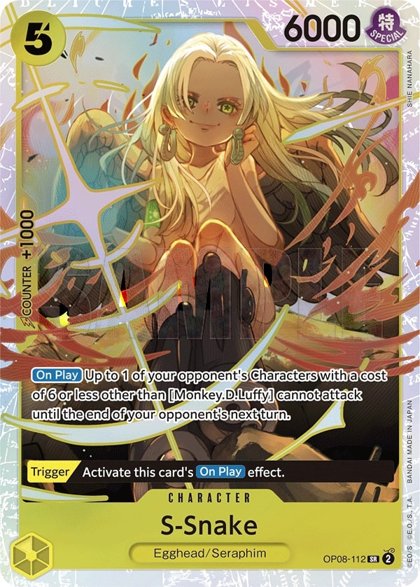 S-Snake OP08-112 One Piece card