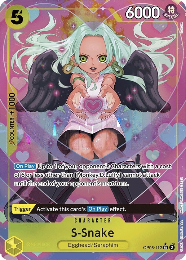 S-Snake (112) (Parallel) One Piece card