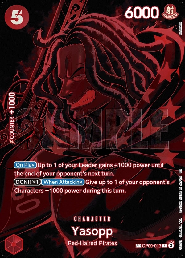 Yasopp (013) (SP) One Piece card