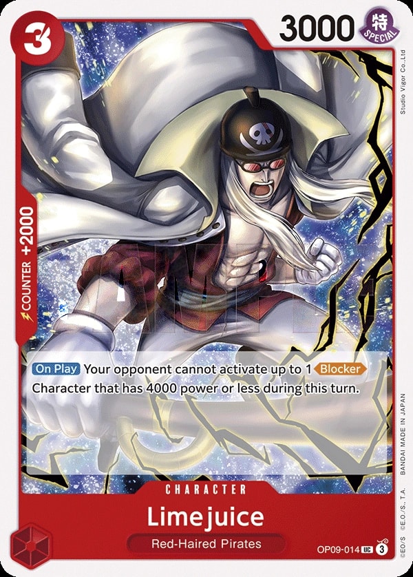 Limejuice (OP09-014) — Uncommon One Piece card