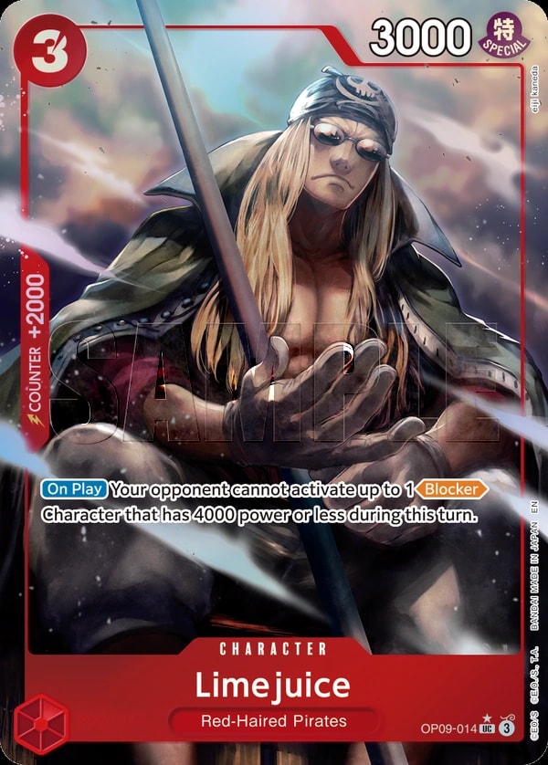Limejuice (014) (Alternate Art) One Piece card