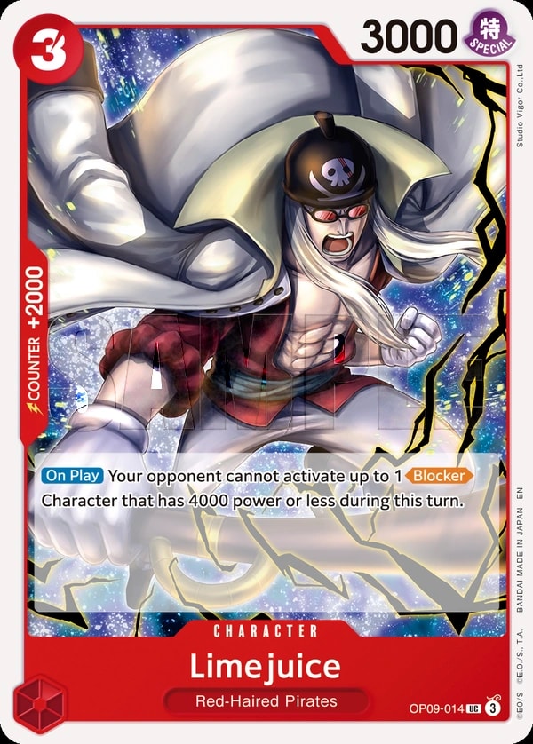 Limejuice (014) (Pirate Foil) One Piece card