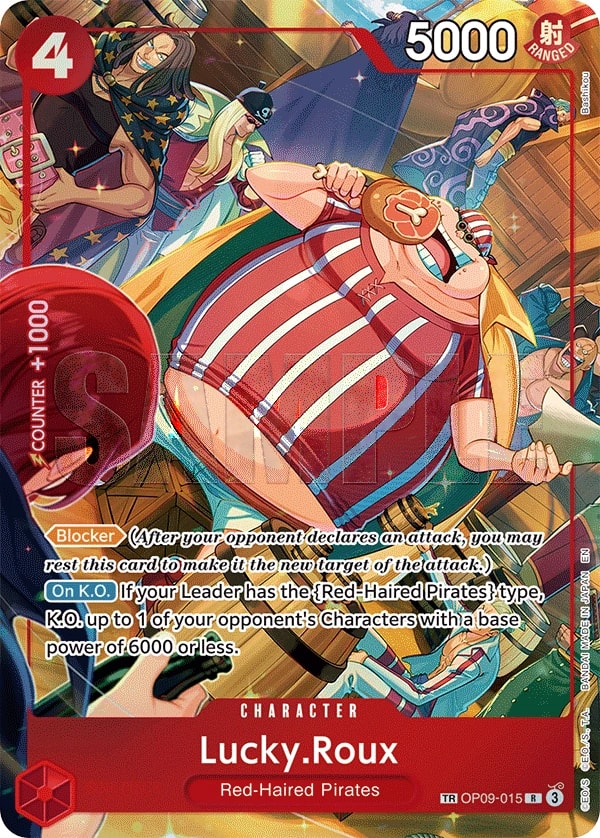 Lucky.Roux (015) (TR) One Piece card