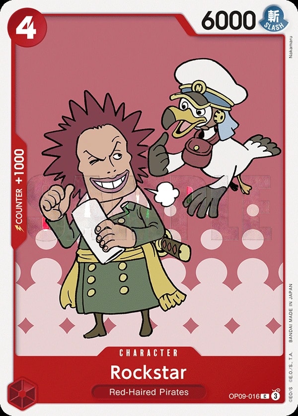 Rockstar (OP09-016) — Common One Piece card