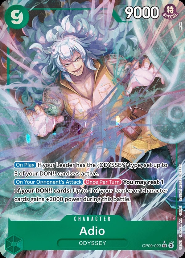 Adio (023) (Parallel) One Piece card