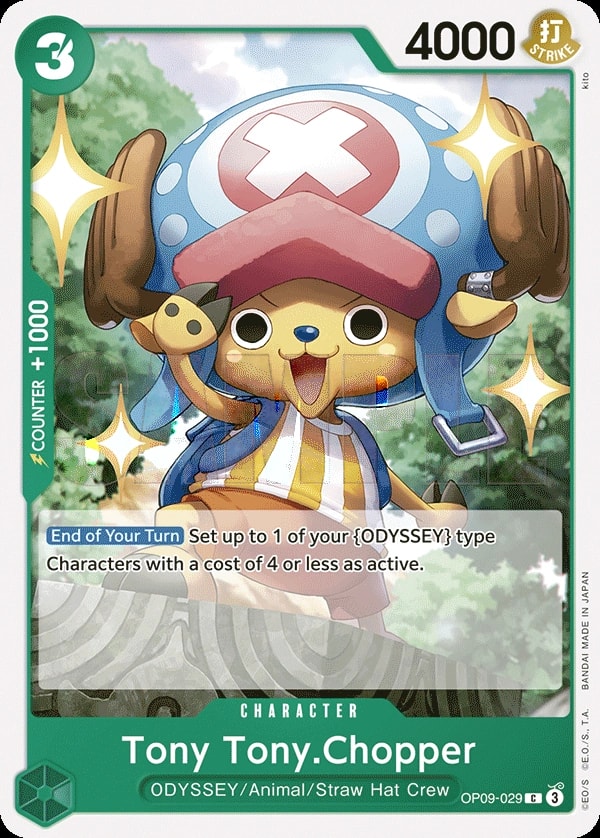 Tony Tony.Chopper (OP09-029) — Common One Piece card