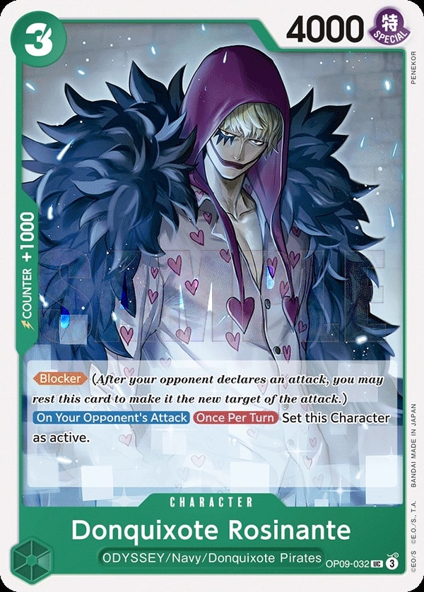 Donquixote Rosinante (OP09-032) — Uncommon One Piece card