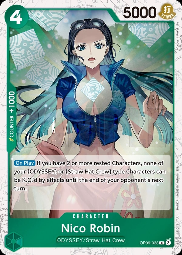 Nico Robin (033) (Pirate Foil) One Piece card