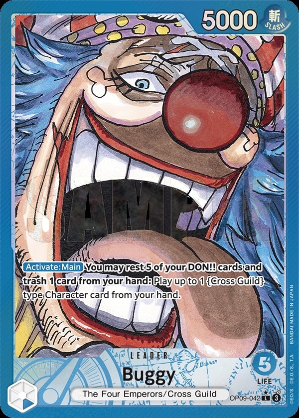 Buggy (042) (Parallel) One Piece card