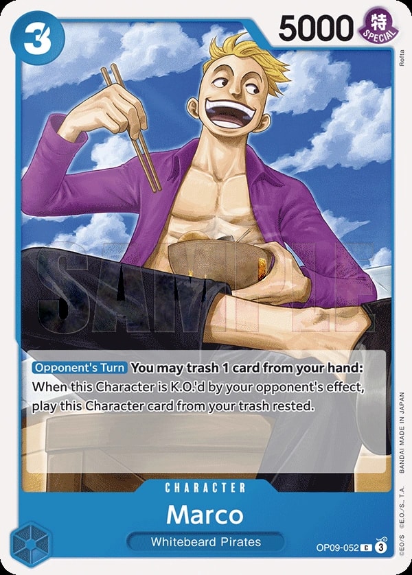 Marco (OP09-052) — Common One Piece card