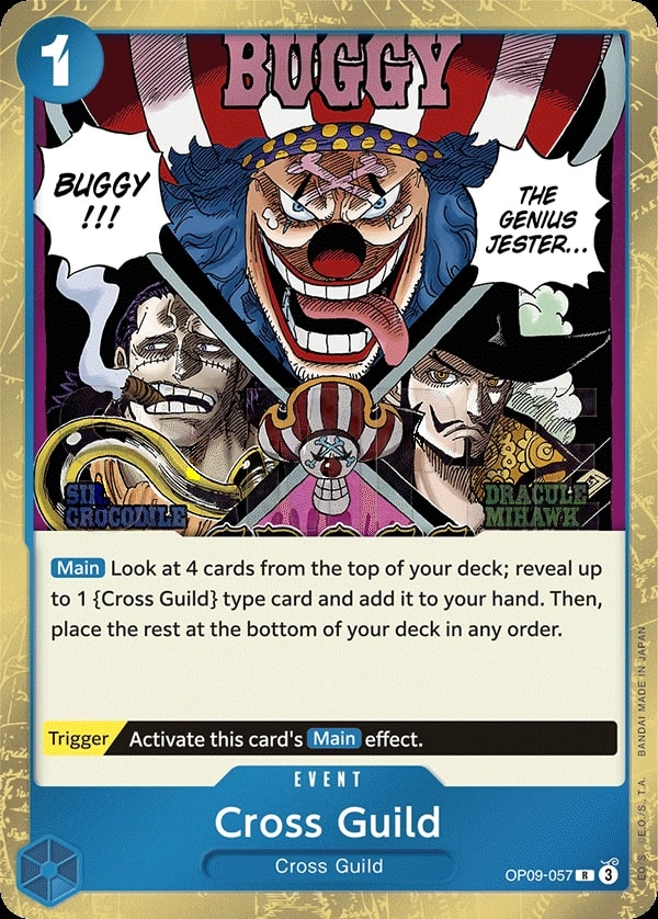 Cross Guild (OP09-057) — Rare One Piece card