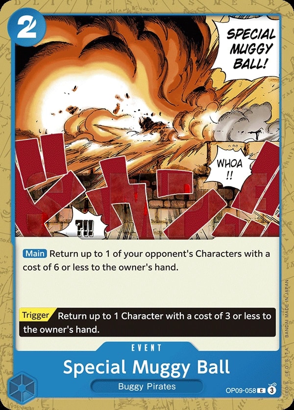 Special Muggy Ball (OP09-058) — Common One Piece card