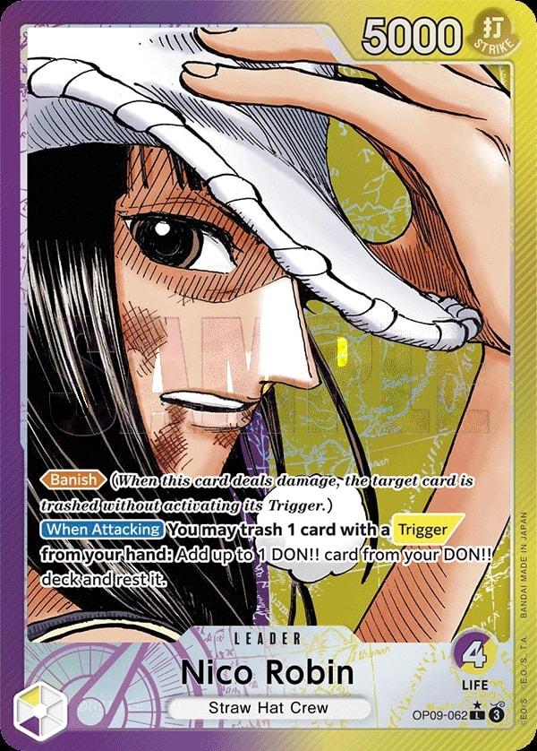 Nico Robin (062) (Parallel) One Piece card