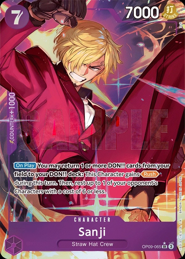 Sanji (065) (Parallel) One Piece card