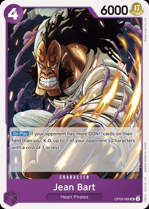 Jean Bart (OP09-066) — Uncommon One Piece card