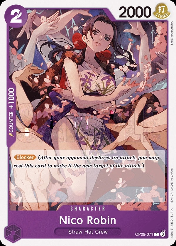 Nico Robin (OP09-071) — Common One Piece card