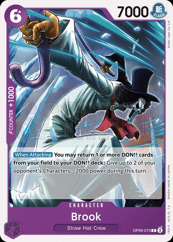 Brook (OP09-073) — Common One Piece card