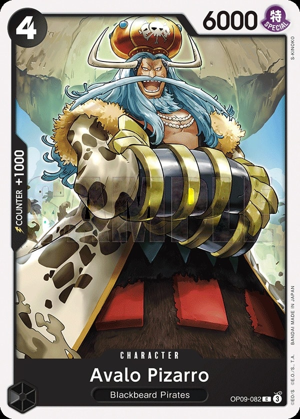 Avalo Pizarro (OP09-082) — Common One Piece card