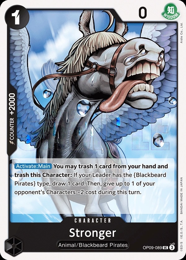 Stronger (OP09-089) — Uncommon One Piece card
