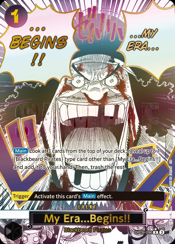 My Era...Begins!! (096) (Manga) One Piece card