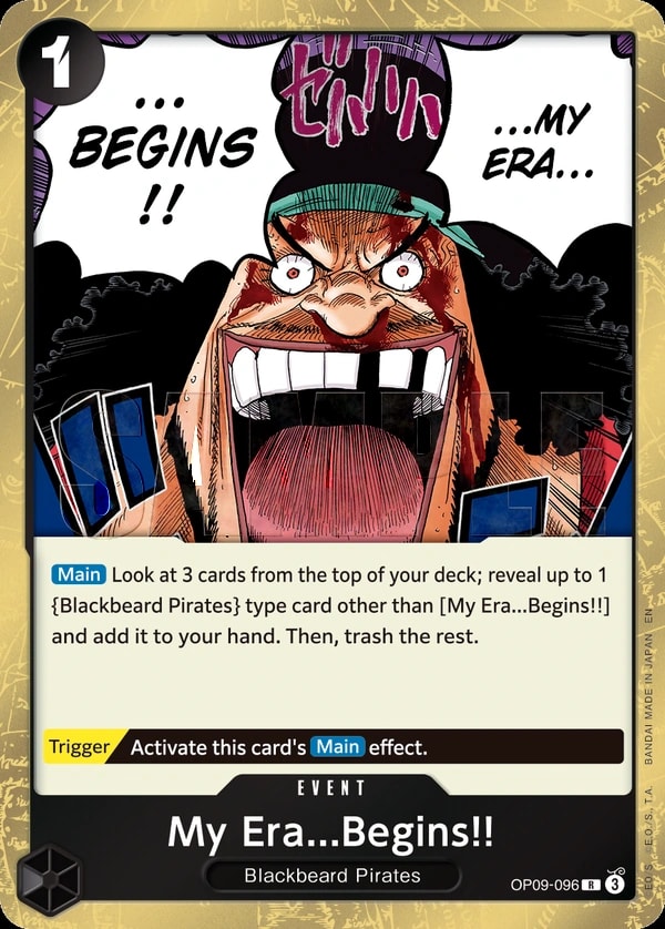 My Era...Begins!! (096) (Reprint) One Piece card