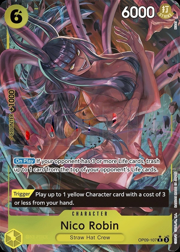 Nico Robin (107) (Parallel) One Piece card