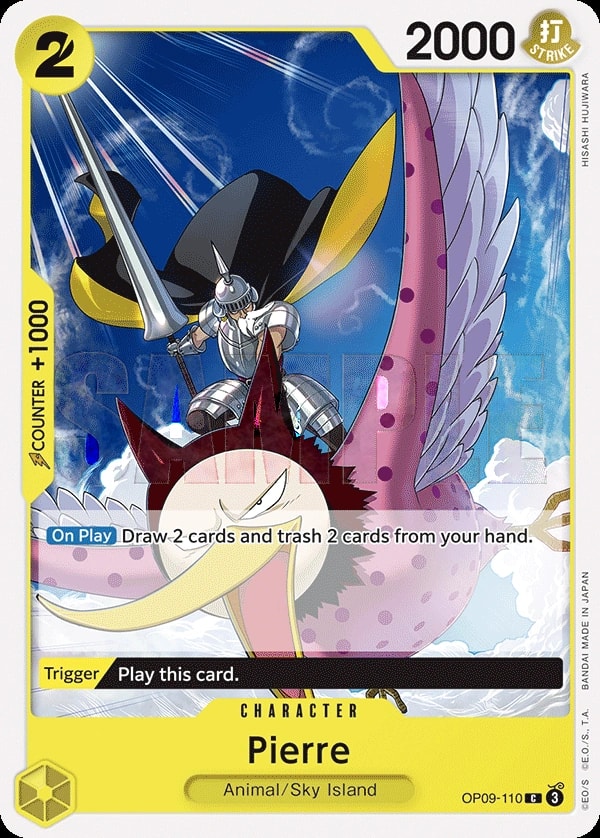 Pierre (OP09-110) — Common One Piece card