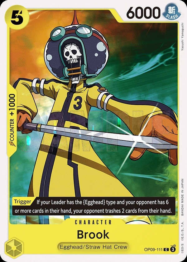 Brook (OP09-111) — Common One Piece card