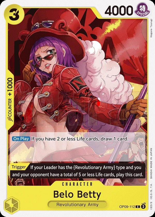 Belo Betty (OP09-112) — Common One Piece card