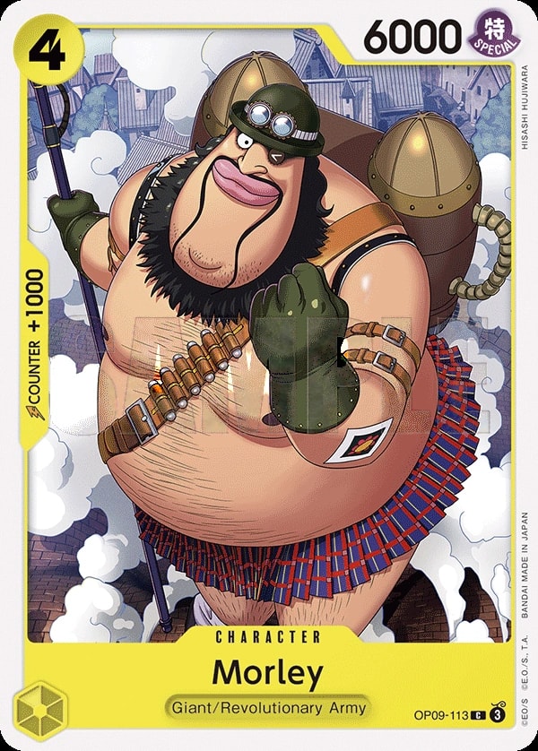Morley (OP09-113) — Common One Piece card