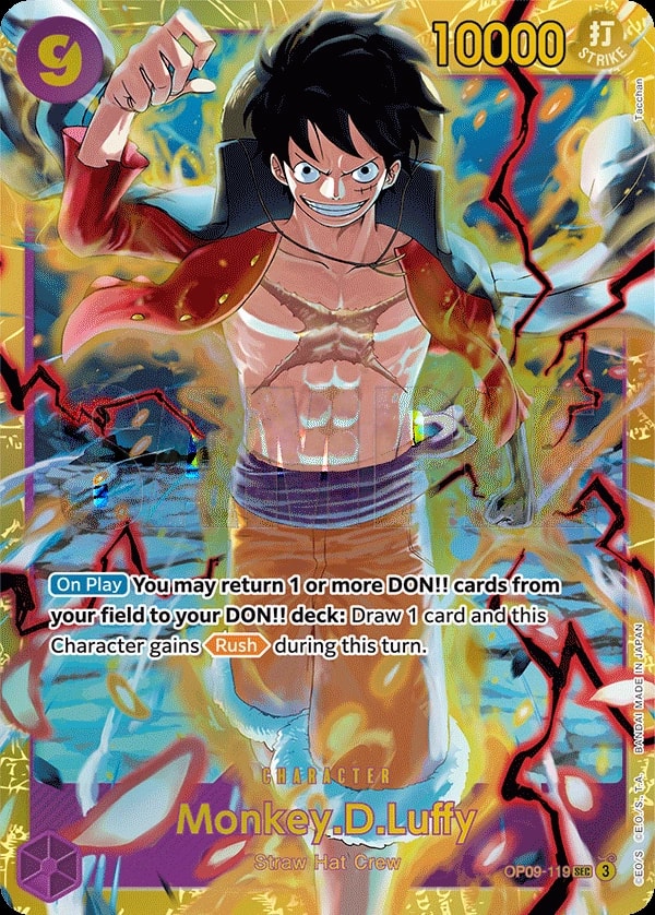 Monkey.D.Luffy OP09-119 One Piece card