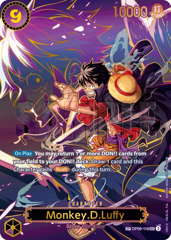 Monkey.D.Luffy (119) (SP) One Piece card