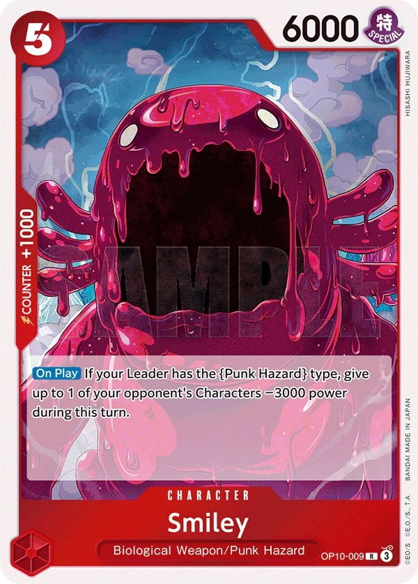 Smiley (OP10-009) — Rare One Piece card