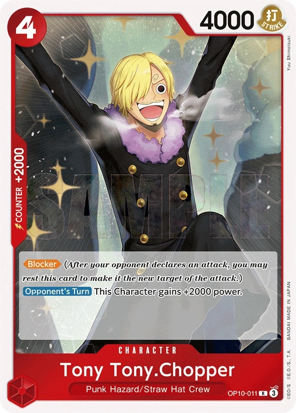 Tony Tony.Chopper (OP10-011) — Rare One Piece card