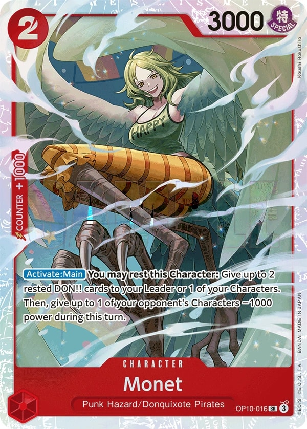 Monet OP10-016 One Piece card