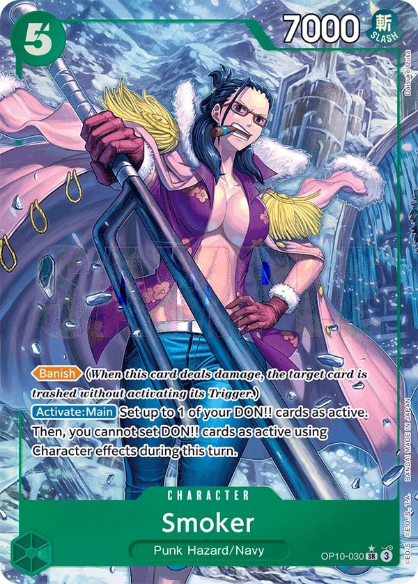 Smoker (030) (Parallel) One Piece card