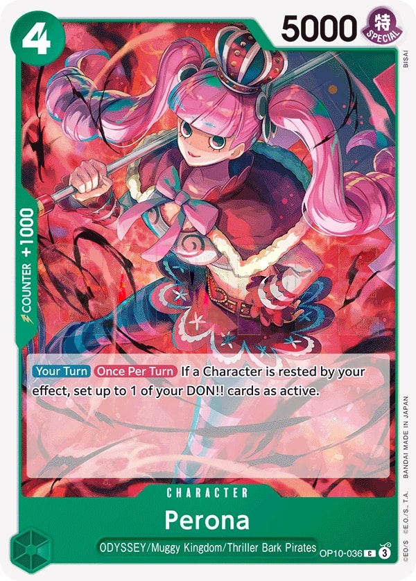 Perona (OP10-036) — Common One Piece card