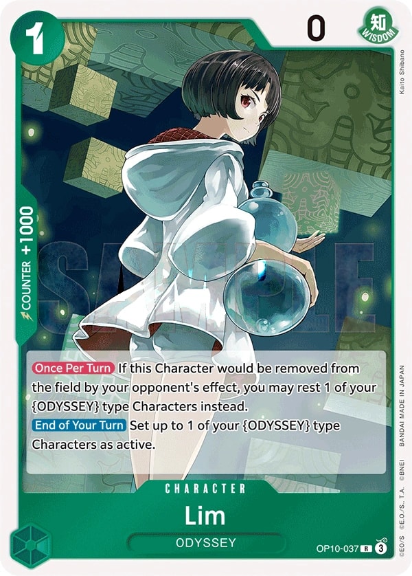 Lim (OP10-037) — Rare One Piece card