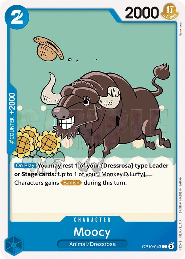 Moocy (OP10-043) — Common One Piece card
