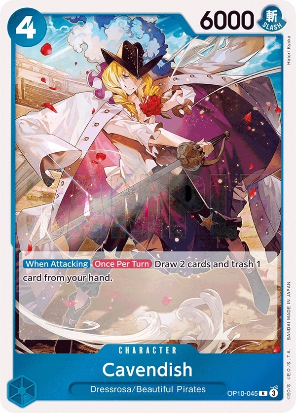 Cavendish (OP10-045) — Rare One Piece card