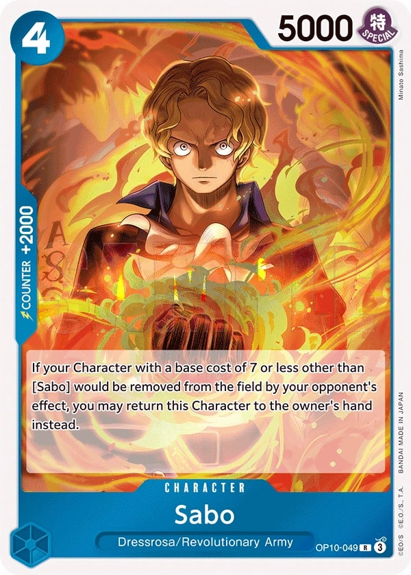 Sabo (OP10-049) — Rare One Piece card