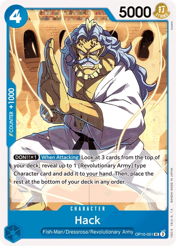 Hack (OP10-051) — Uncommon One Piece card