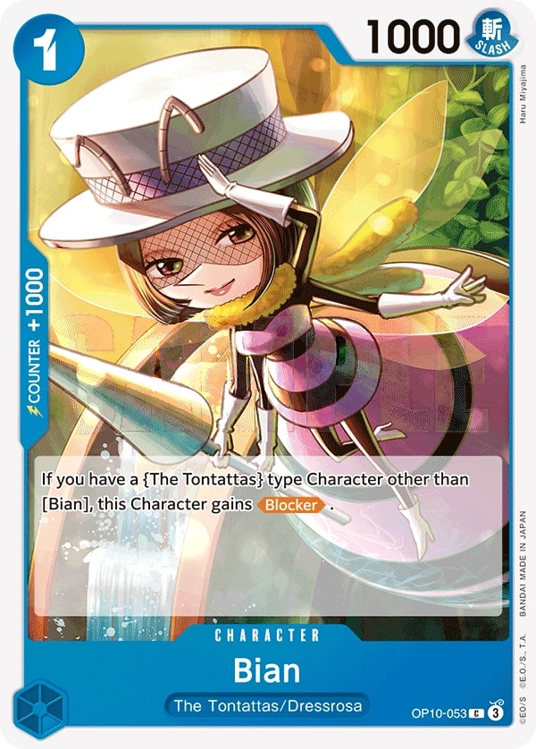 Bian (OP10-053) — Common One Piece card