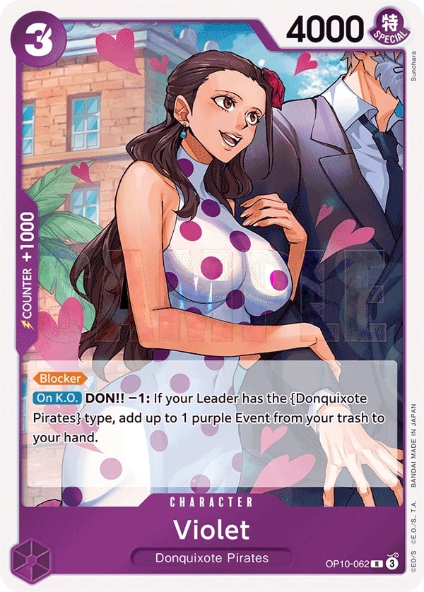 Violet (OP10-062) — Rare One Piece card