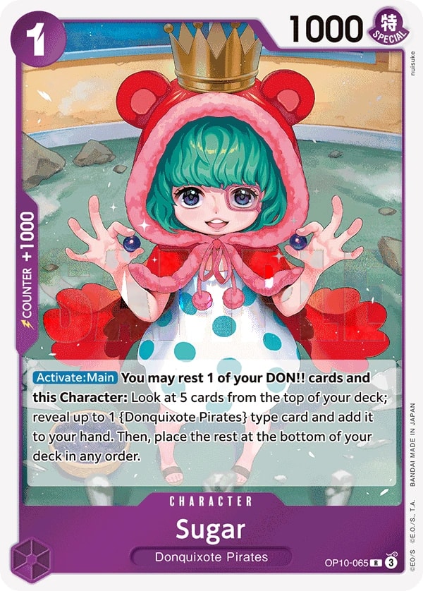 Sugar (OP10-065) — Rare One Piece card
