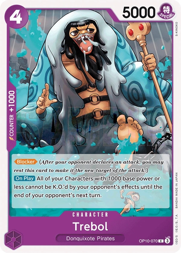 Trebol (OP10-070) — Common One Piece card