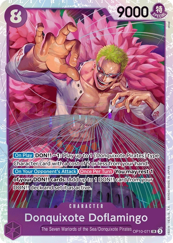 Donquixote Doflamingo OP10-071 One Piece card