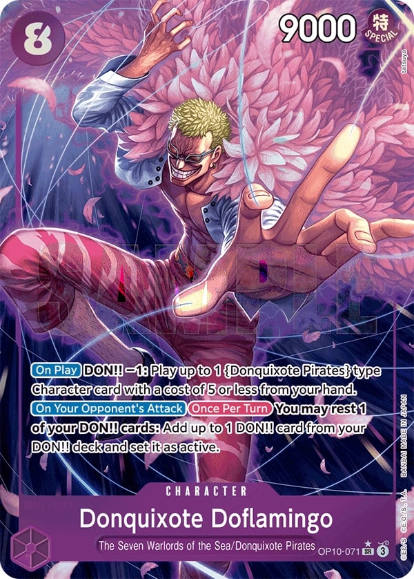 Donquixote Doflamingo (071) (Parallel) One Piece card