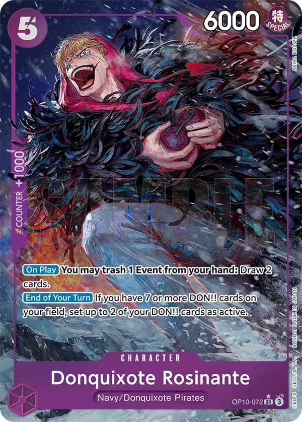 Donquixote Rosinante (072) (Parallel) One Piece card