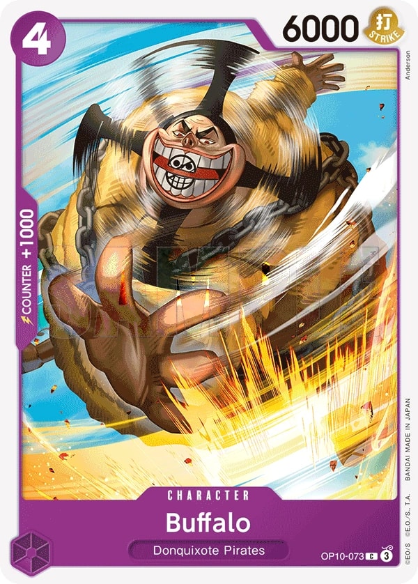 Buffalo (OP10-073) — Common One Piece card
